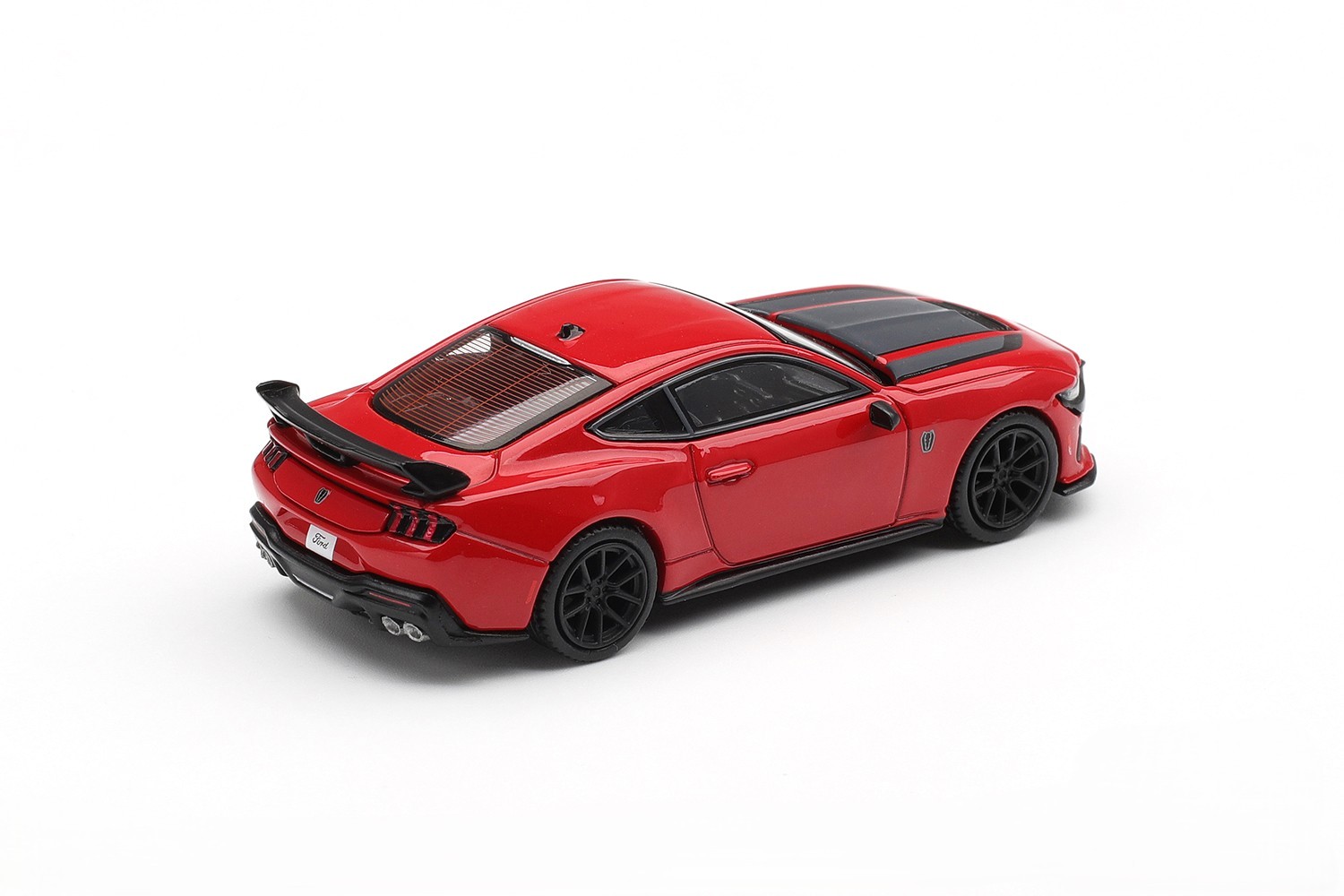 Ford Mustang Dark Horse 2025 race red 1:64 Mini GT
