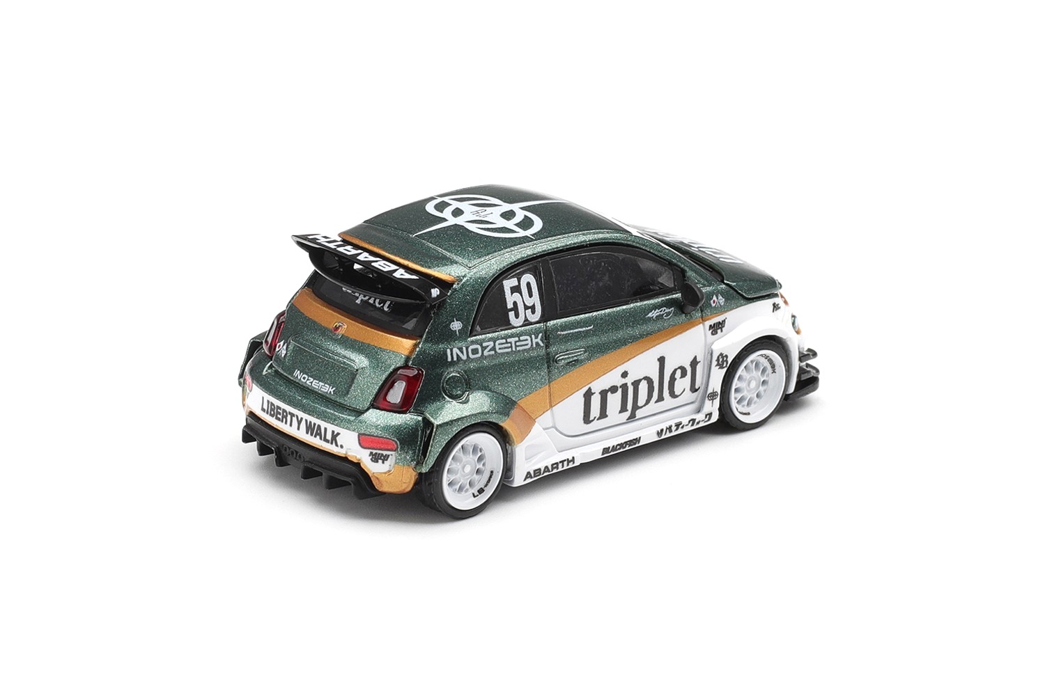 Fiat 595 Abarth LB-Works TY Edition 2026 1:64 Mini GT