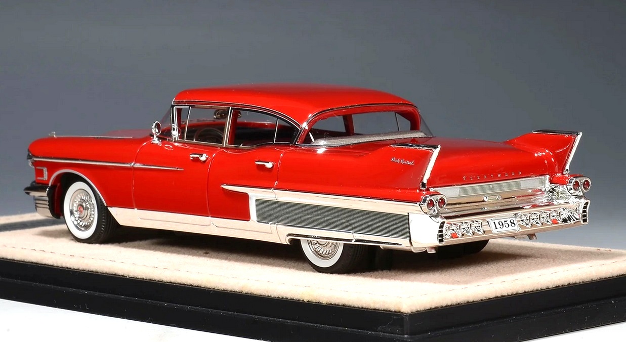 Cadillac Fleetwood Sixty Special 1958 Dakota red 1:43 Stamp Models