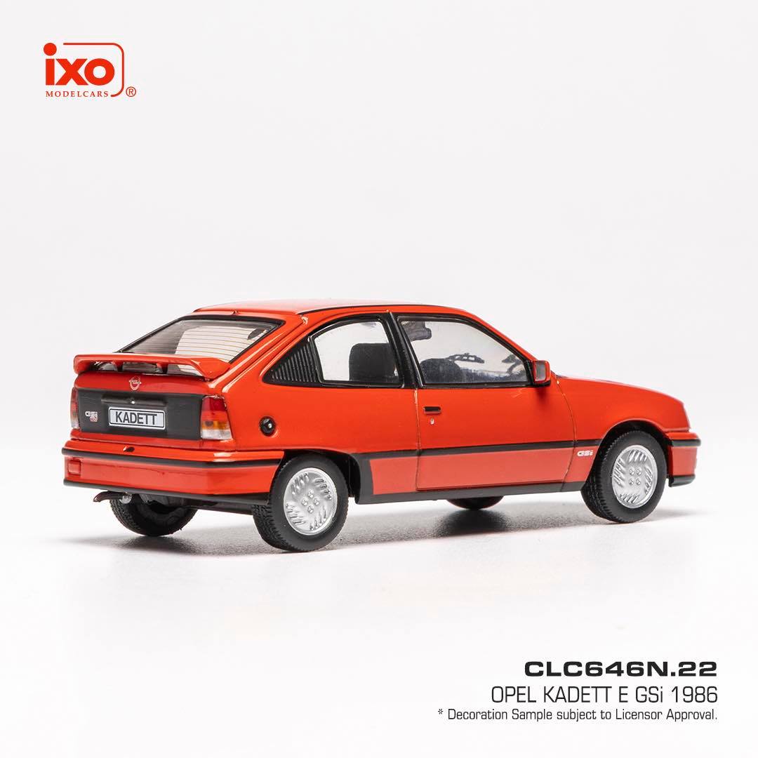 Opel Kadett E GSI 16V 1986 red 1:43 Ixo Models