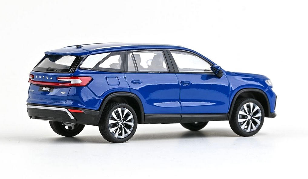 Škoda Kodiaq II 2023 modrá energy 1:43 Abrex