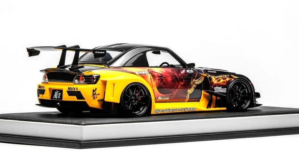 Honda S2000 Spider Hard-Top Closed J's Racing MAOU 2013 1:18 Motorhelix