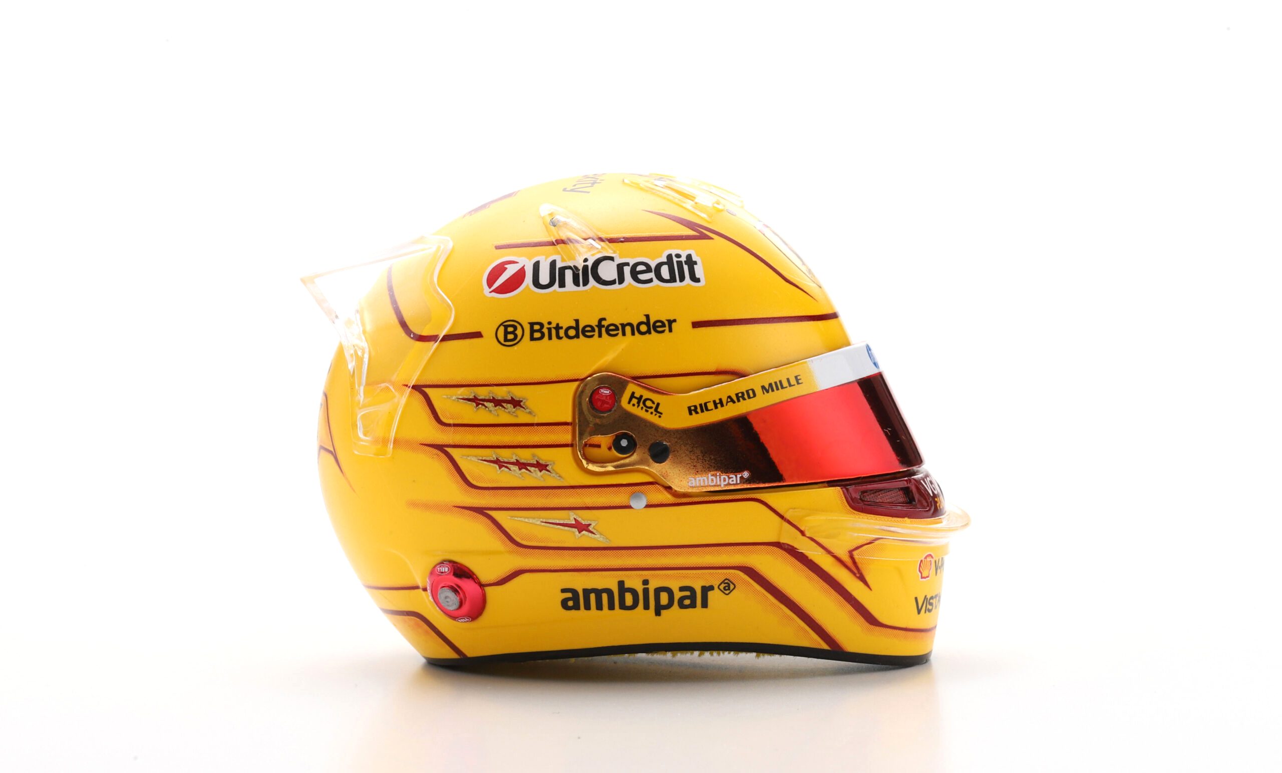 Helmet - Lewis Hamilton - Scuderia Ferrari HP Monaco GP 2025 1:5 Look Smart Models