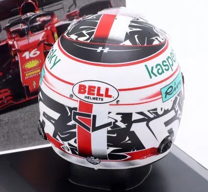 Helmet - Charles Leclerc #16 Scuderia Ferrari SF21 Formula 1 2021 1:5 Spark Editions