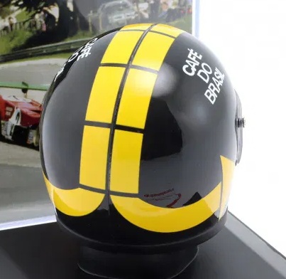 Helmet - Carlos Pace Scuderia Ferrari #2 2nd 1000km Nürburgring 1973 1:5 Spark Editions