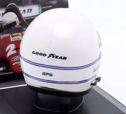 Helmet - René Arnoux #28 Scuderia Ferrari 126C3 Formula 1 1983 1:5 Spark Editions