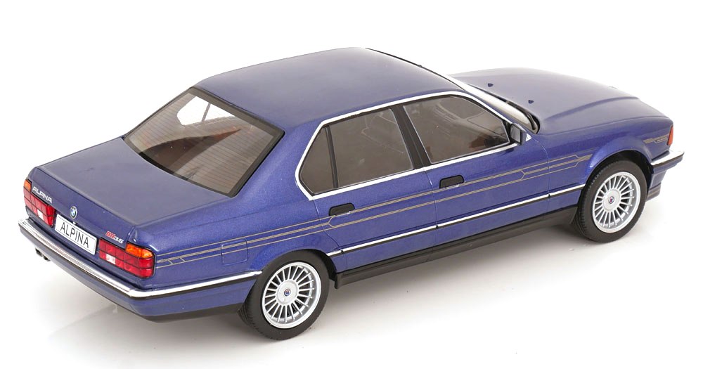 BMW Alpina B11 3.5 1992 dark blue 1:18 MCG Modelcar Group