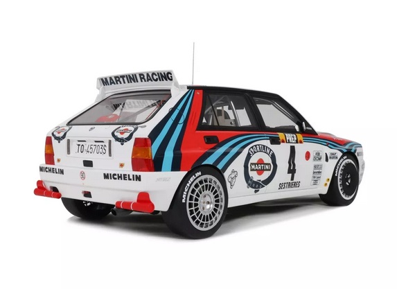 Lancia Delta HF Integrale Gr.A #4 Auriol/Occelli Rally Monte-Carlo 1992 1:12 OttOmobile