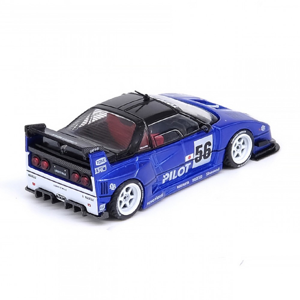 Mazda AZ-1 #56 LB-Works LB40 *Pilot* blue 1:64 Inno Models