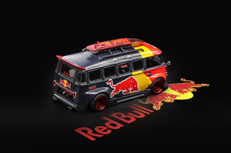 Volkswagen T1 *RedBull* red/yellow/blue 1:64 Liberty64