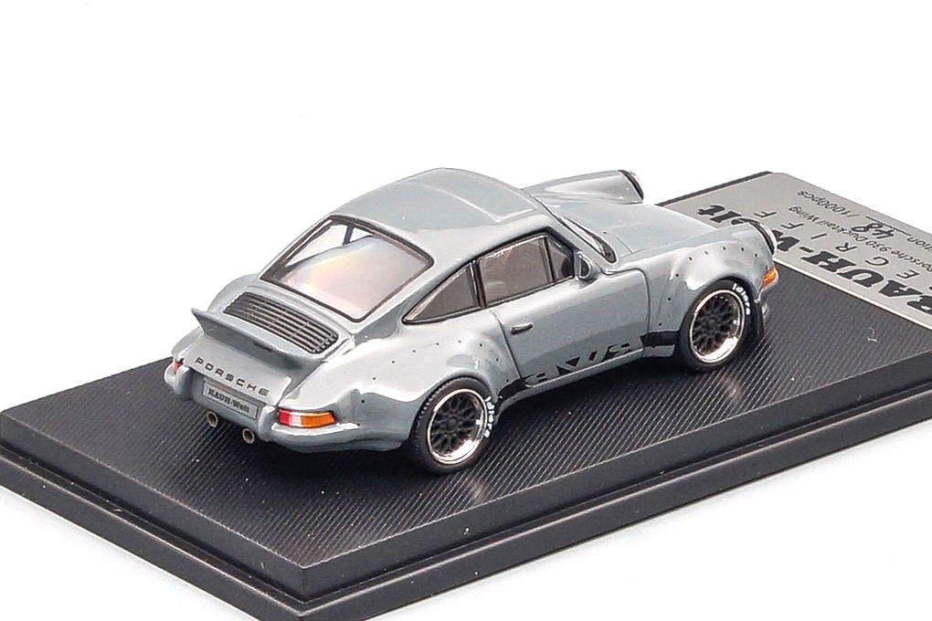 Porsche RWB 930 Ducktail Wing nardo gray 1:64 My Model Collect