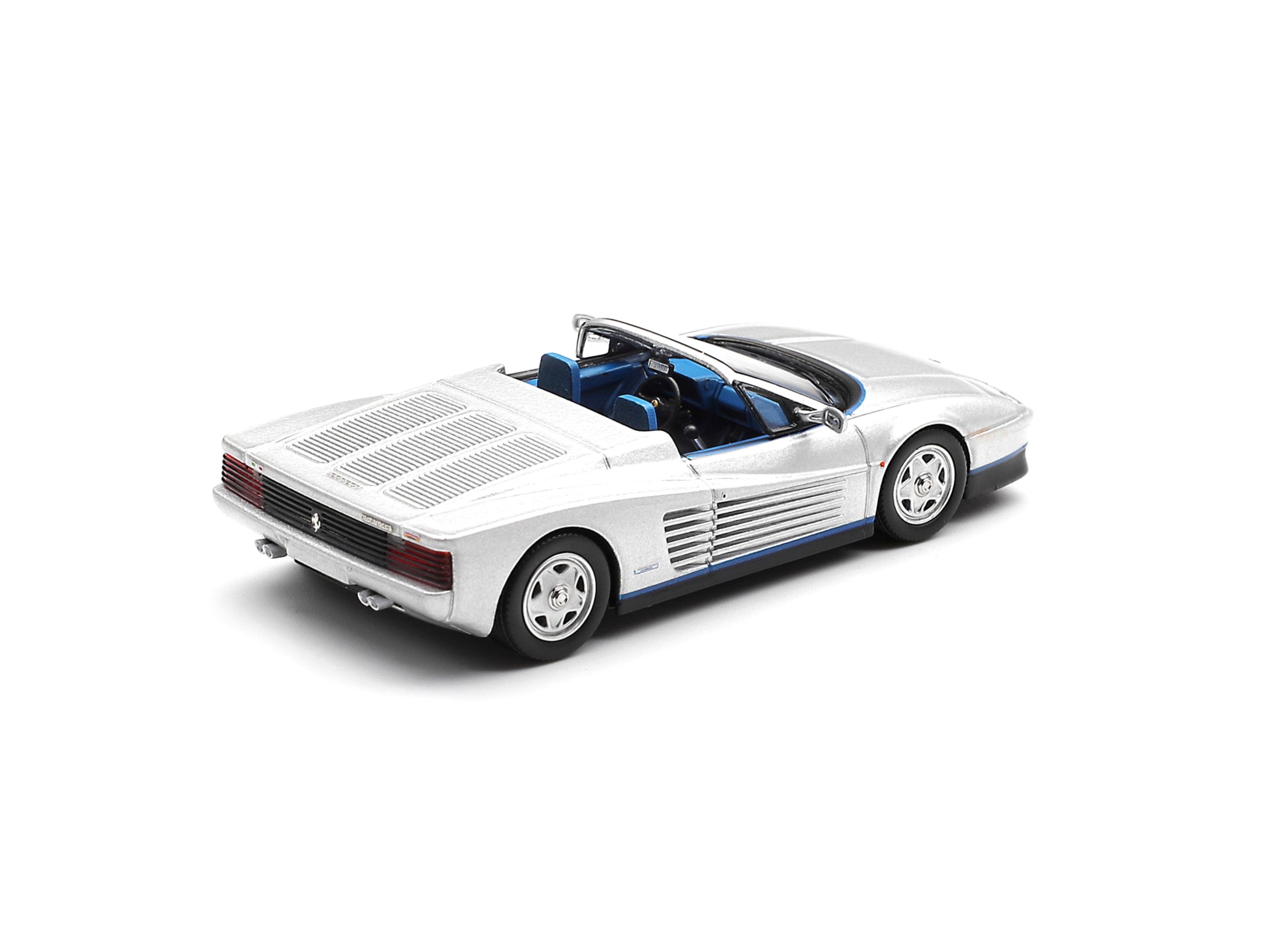 Ferrari Testarossa Spider 1989 Pininfarina Gianni Agnelli silver 1:64 B.B.R.