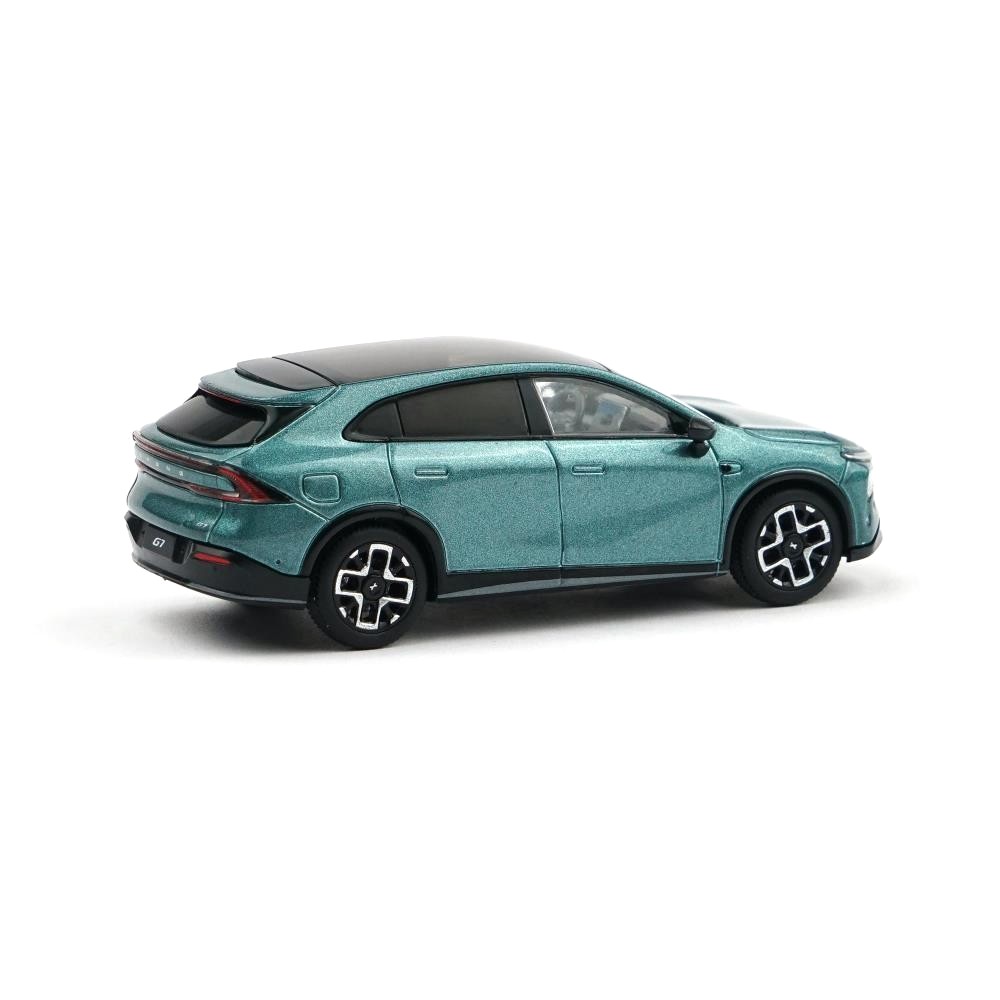 Xpeng G7 metallic teal green 1:64 XCartoys