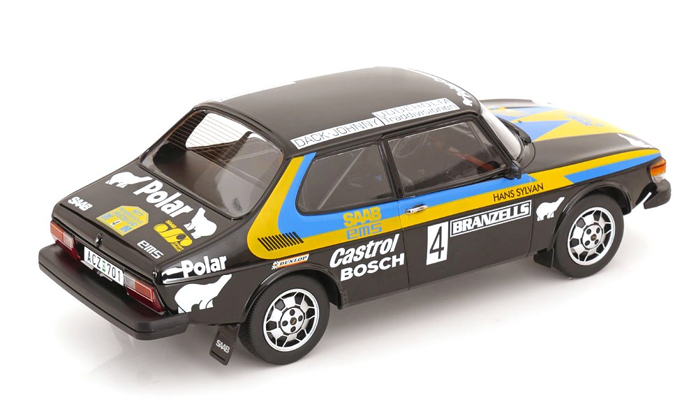 Saab 99 EMS #4 Blomqvist/Sylvan 1977 1:18 MCG Modelcar Group