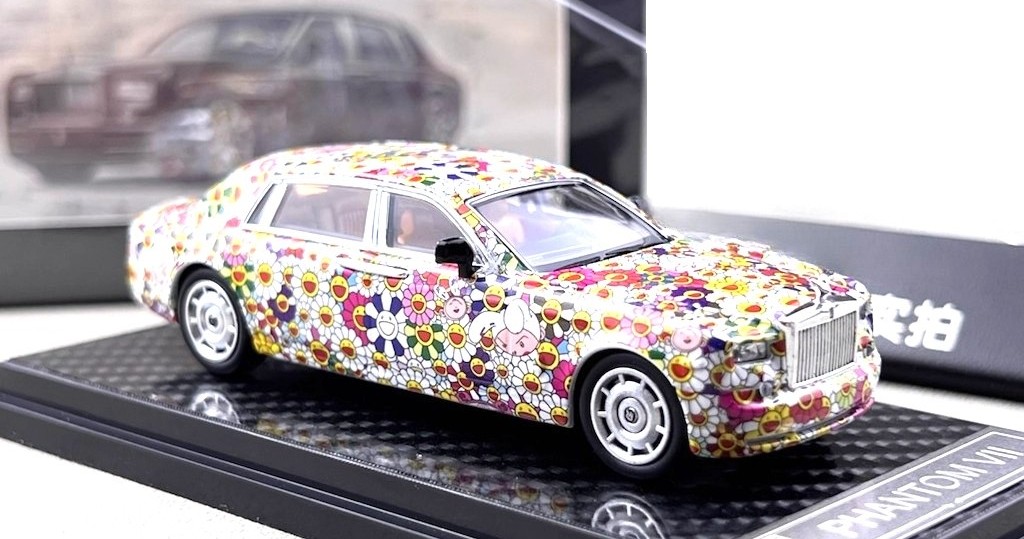 Rolls Royce Phantom VII sunflower 1:64 Street Weapon