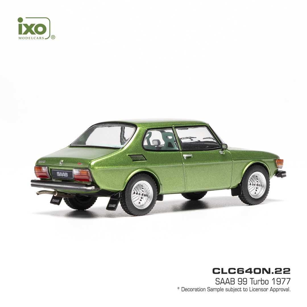 Saab 99 Turbo 1977 green 1:43 Ixo Models