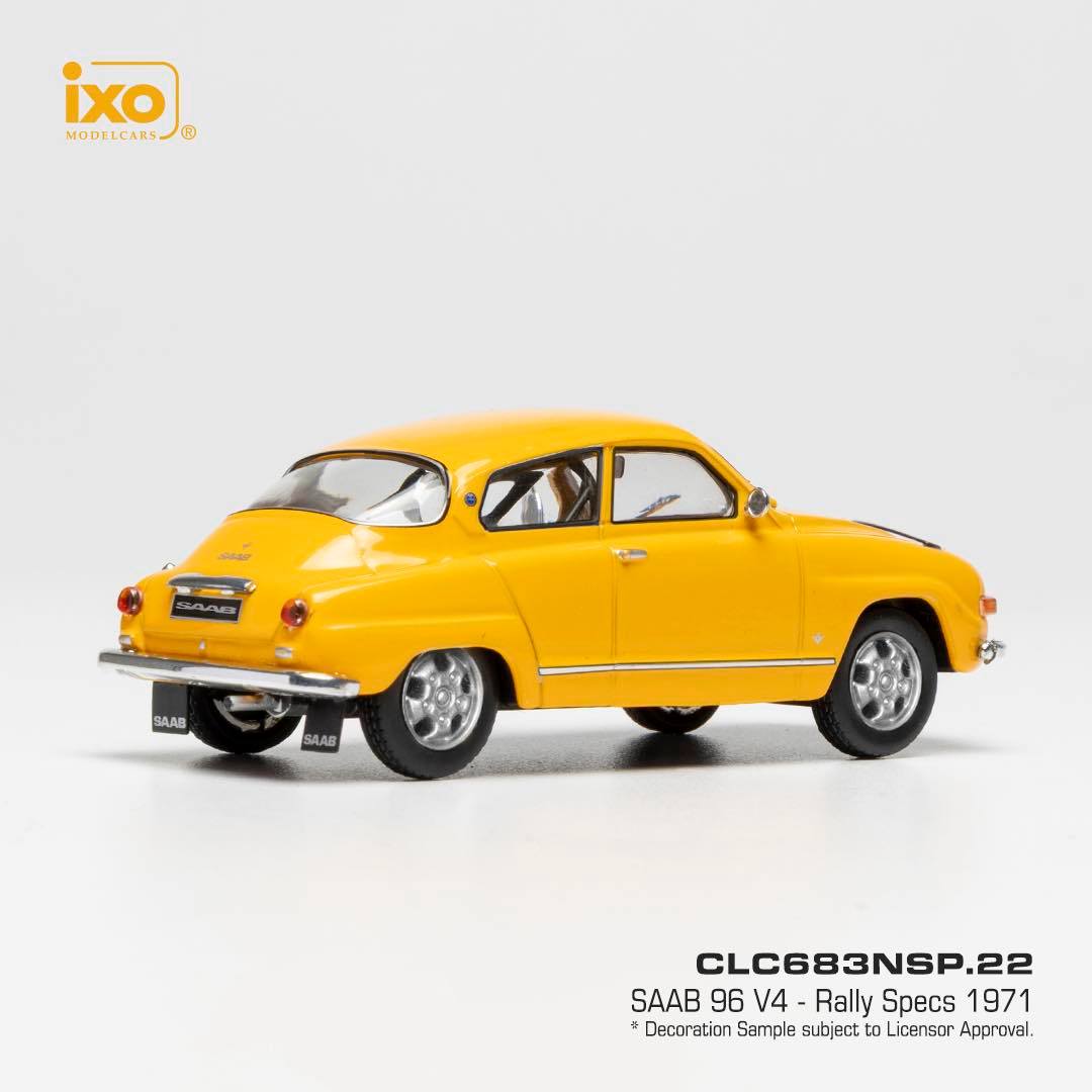 Saab 96 V4 1971 orange 1:43 Ixo Models