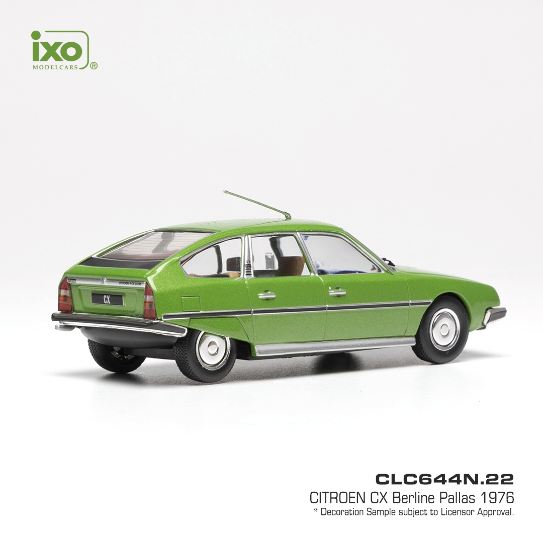 Citroen CX Pallas 1976 green 1:43 Ixo Models