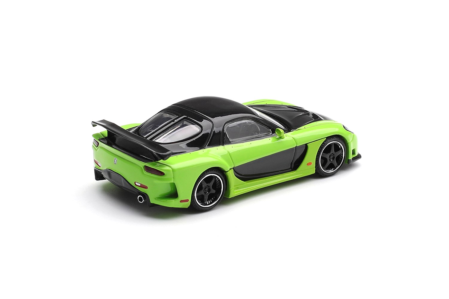 Mazda RX-7 (FD) 2012 Veilside Fortune7 green 1:64 Mini GT