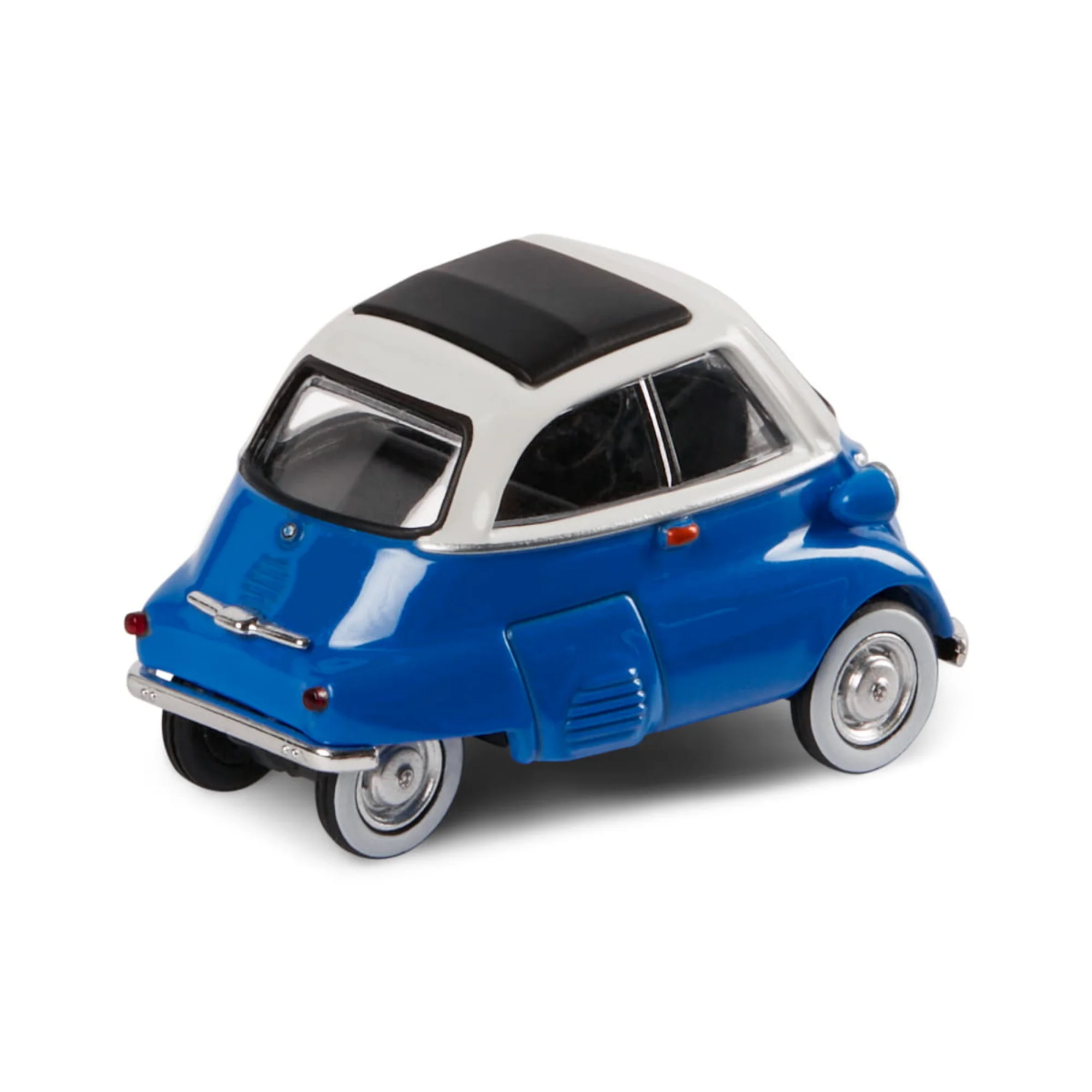 BMW Isetta Closed Roof 1960 blue/white 1:64 Minichamps
