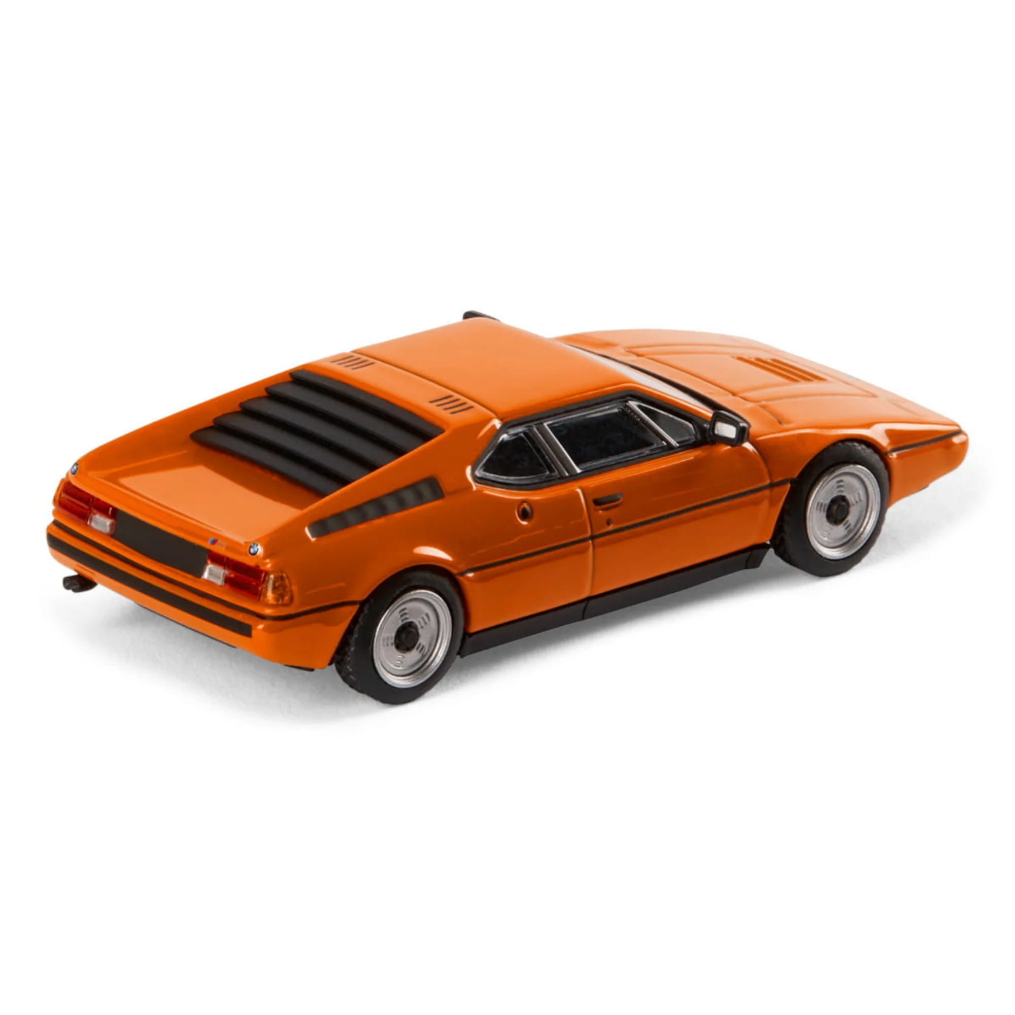 BMW M1 Coupe 1978 orange met 1:64 Minichamps