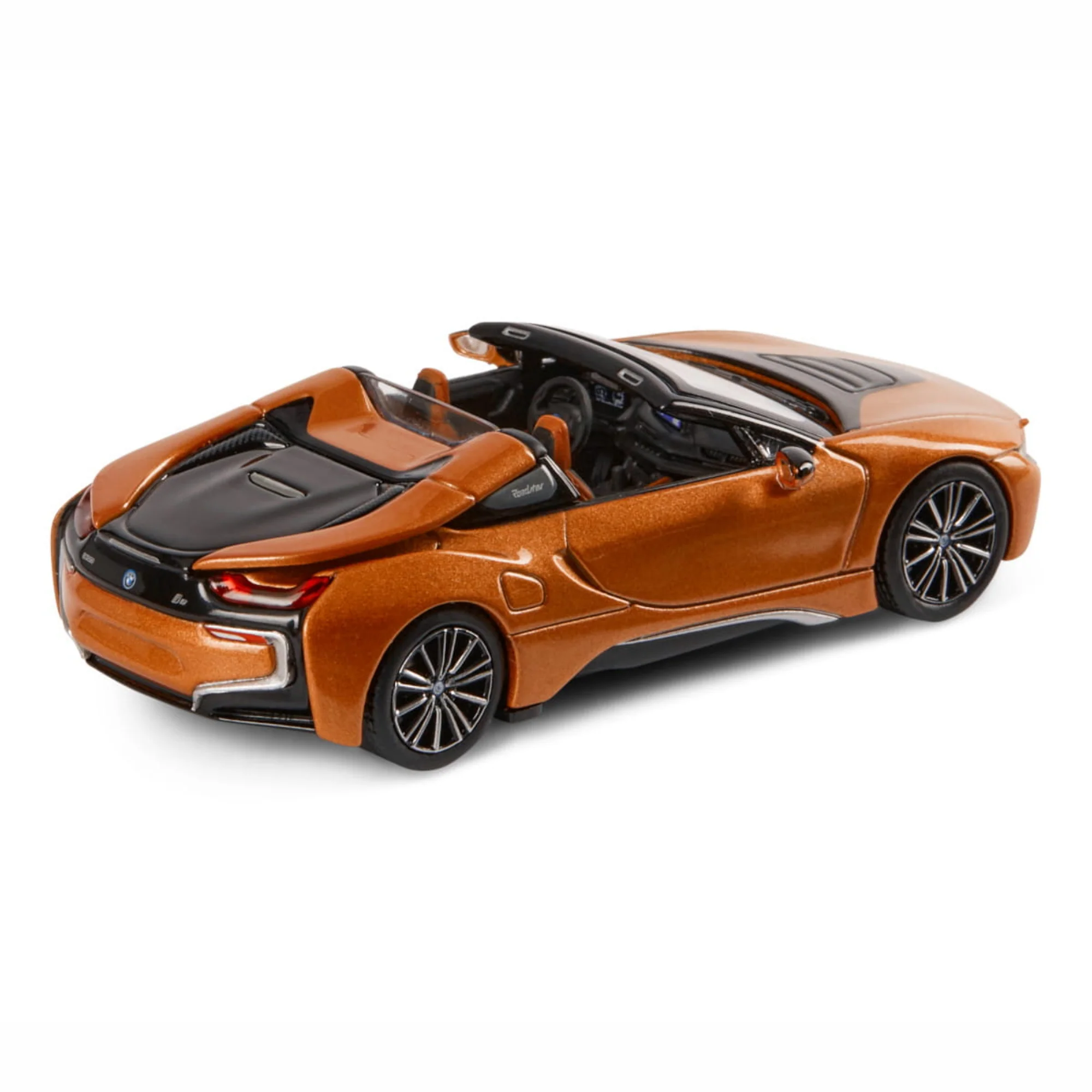 BMW i8 Hybrid Roadster (i15) 2018 copper met 1:64 Minichamps
