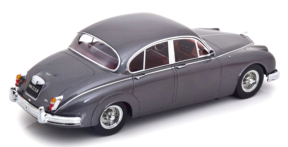 Jaguar MKII 3.8 LHD 1959 dark grey metallic 1:18 KK Scale