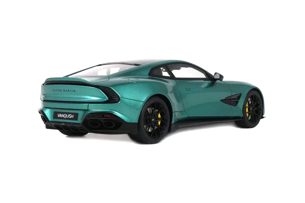 Aston Martin Vanquish 2024 green 1:18 GT Spirit