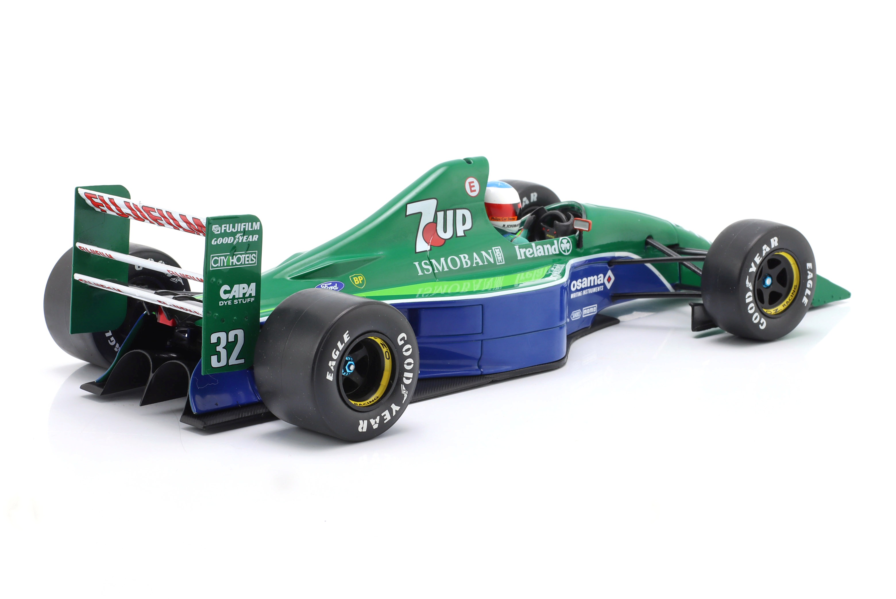 Jordan 191 #32 Michael Schumacher Free Practice Belgium GP F1 1991 1:18 Werk83