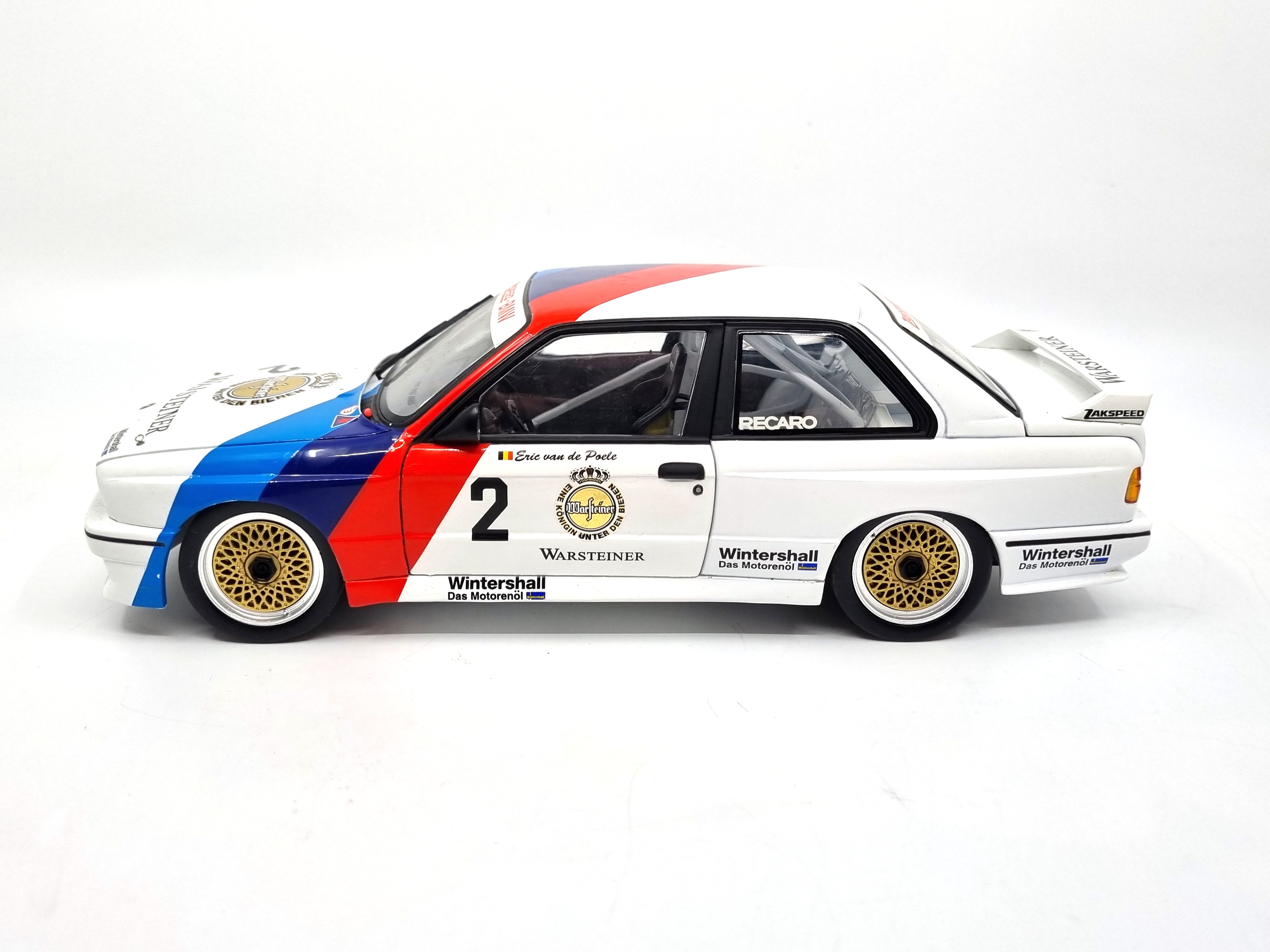 BMW M3 E30 #2 Eric van de Poele 1:18 Minichamps