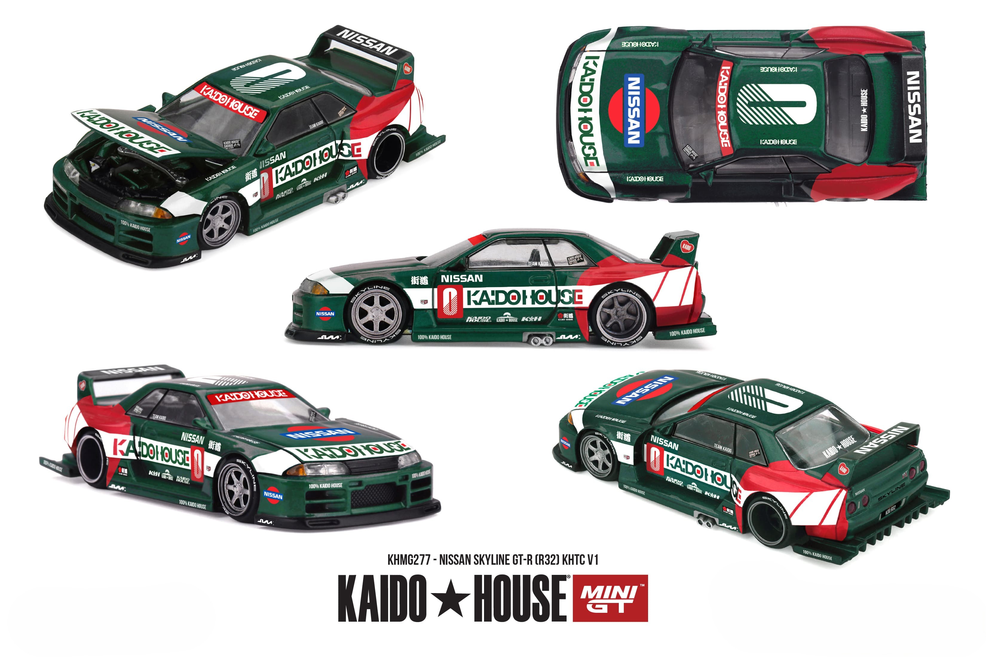 Nissan Skyline GTR (R32) 1989 KHTC V1 1:64 Mini GT