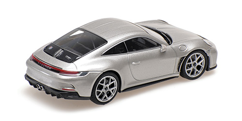 Porsche 911 992 S/T 2023 silver 1:43 Minichamps