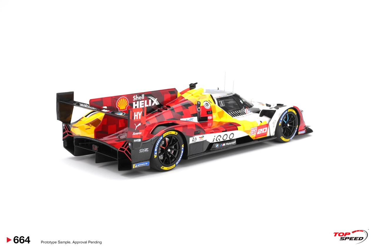 BMW M Hybrid V8 #20 Frijns/Rast/van der Linde 24H Le Mans 2025 1:18 TopSpeed Models
