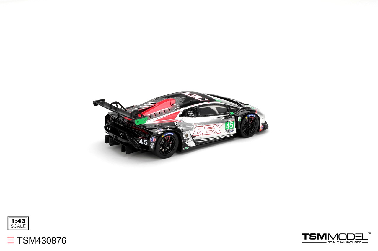 Lamborghini Huracan GT3 EVO2 #45 Dex Wayne Taylor Racing 24H Daytona 2025 1:43 TSM Model