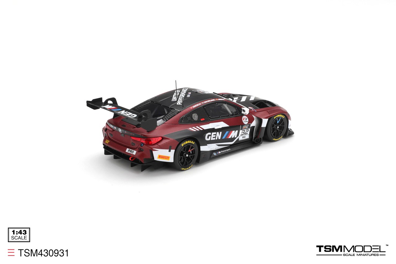 BMW M4 GT3 EVO #32 Team WRT Suzuka 1000KM Winner 2025 1:43 TSM Model