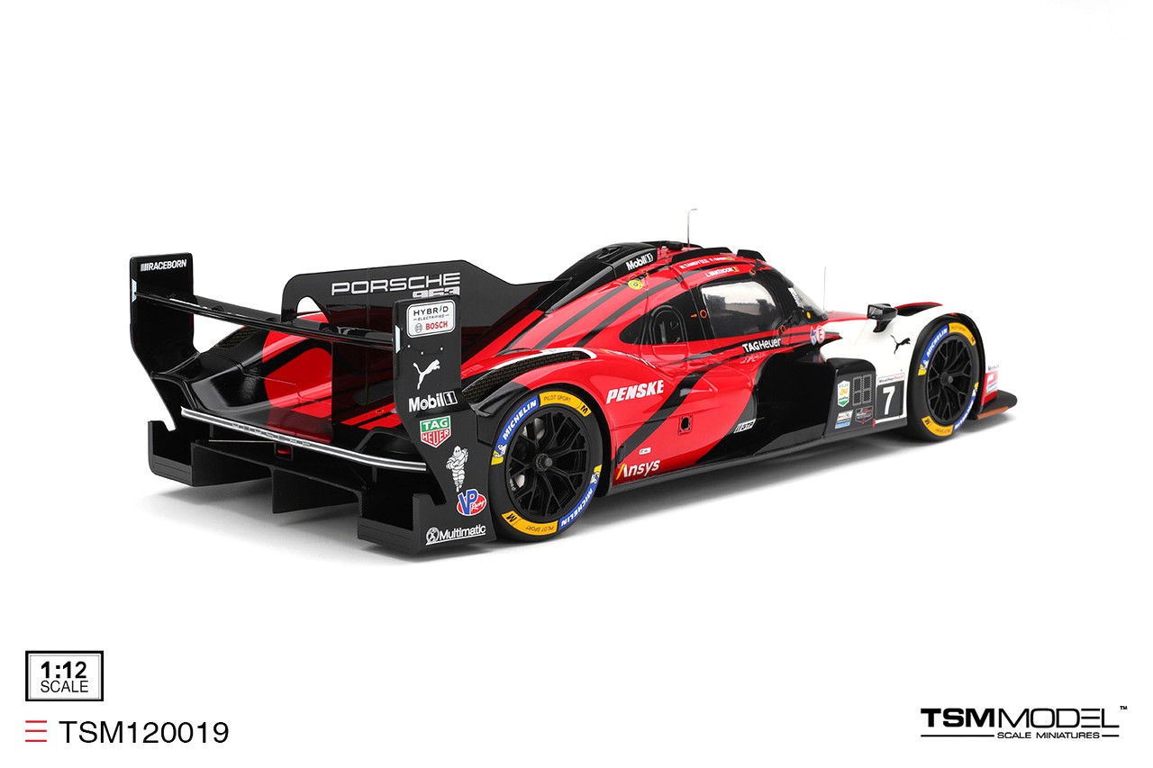 Porsche 963 #7 Porsche Penske Motorsport Winner 24H Daytona 2025 1:12 TSM Model