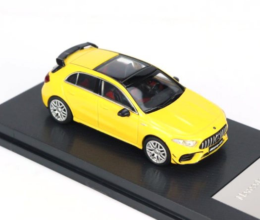 Mercedes-Benz AMG A45 S 2023 4MATIC+ W177 sun yellow 1:64 KILOWorks