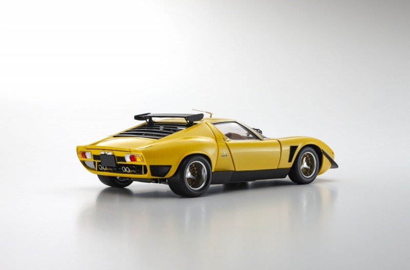 Lamborghini Miura SVR yellow 1:18 Kyosho
