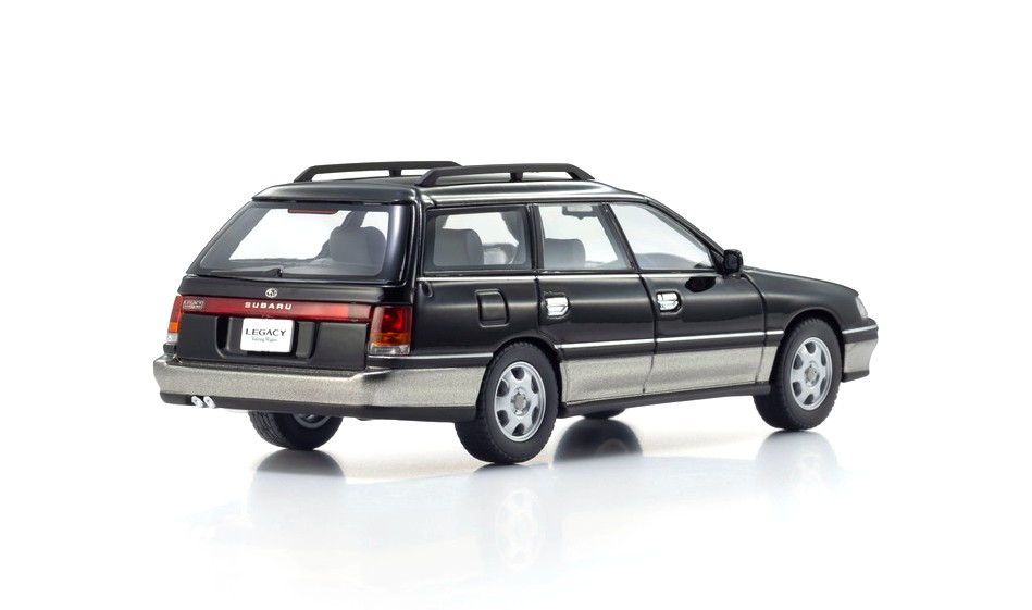 Subaru Legacy Touring Station Wagon GT 2001 black/silver 1:43 Kyosho