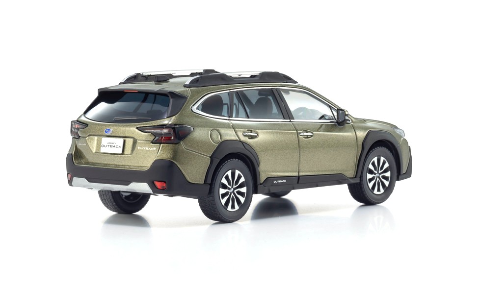 Subaru Legacy Outback 2025 green/black 1:43 Kyosho