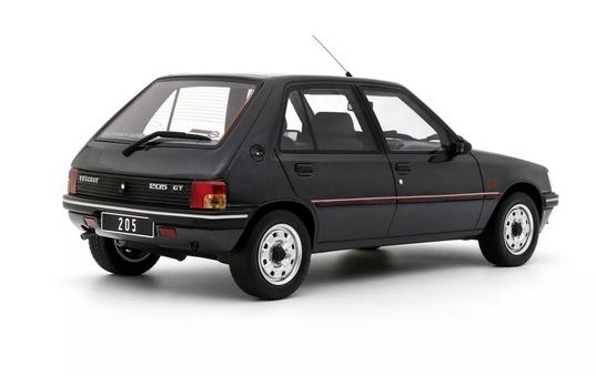 Peugeot 205 GT 1996 graphite grey 1:18 OttOmobile 