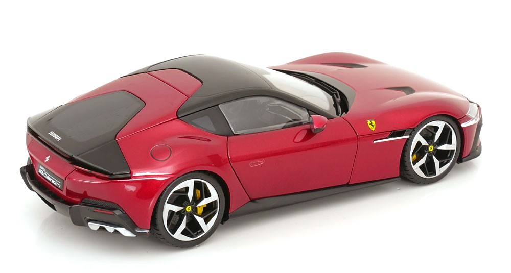 Ferrari 12Cilindri 2024 rosso Imola with Showcase 1:18 Polistil