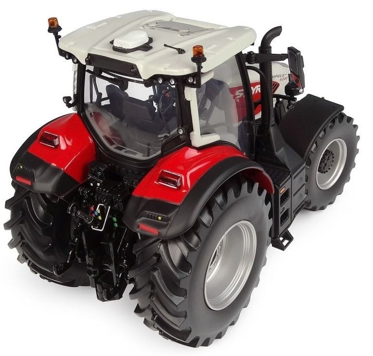 Steyr Impuls 6200 CVT Tractor 2022 white/red 1:32 Universal Hobbies