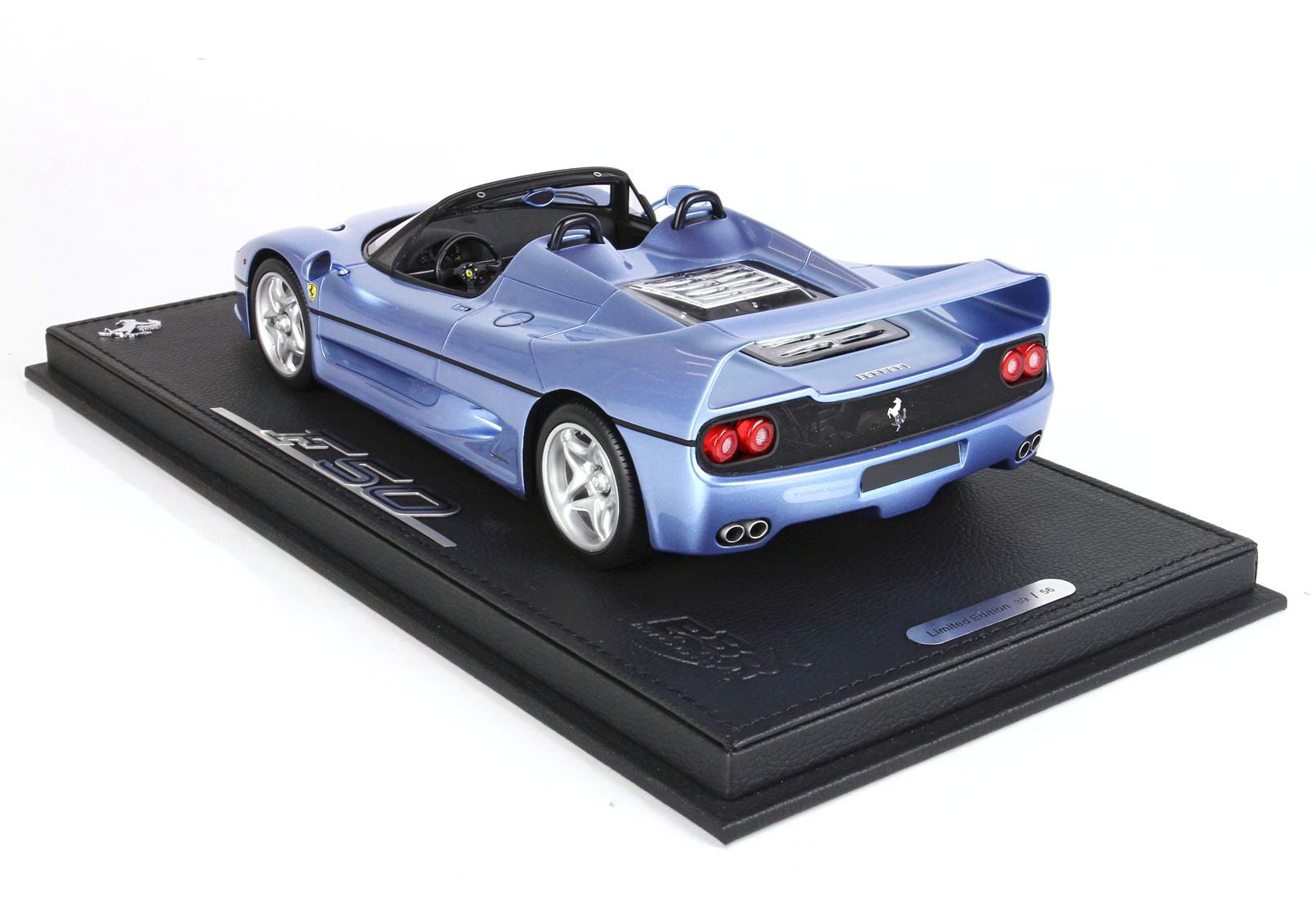 Ferrari F50 Spider California light blue metallic 1:18 B.B.R.