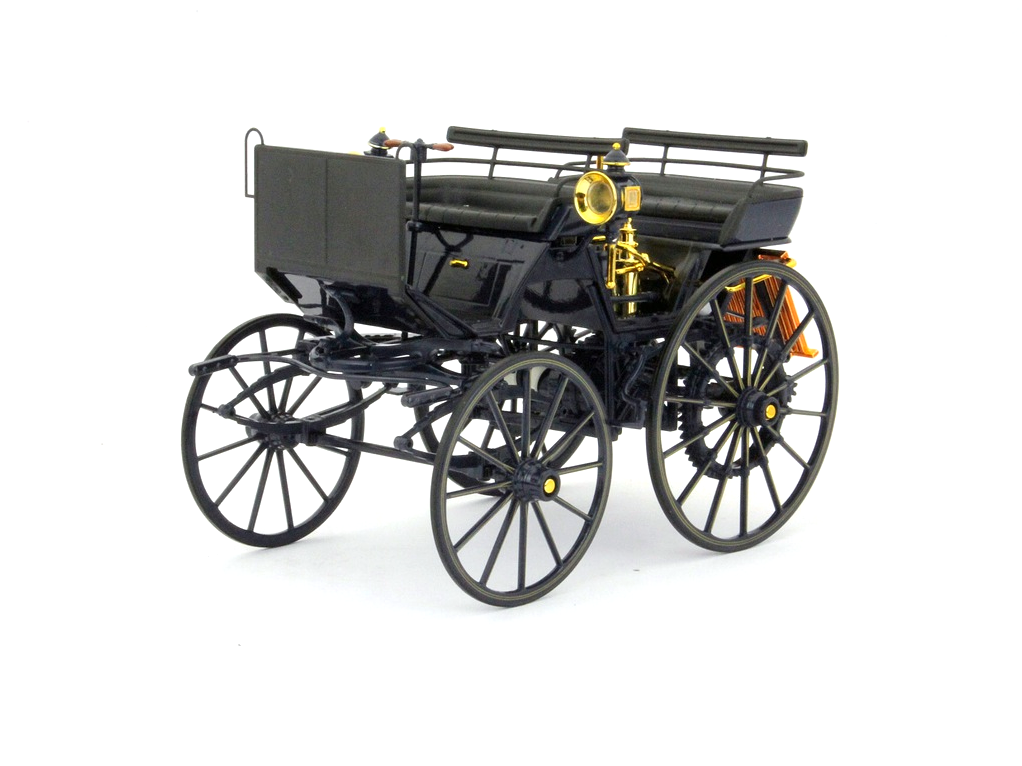 Daimler Motorkutsche 1886 dark blue 1:18 Norev