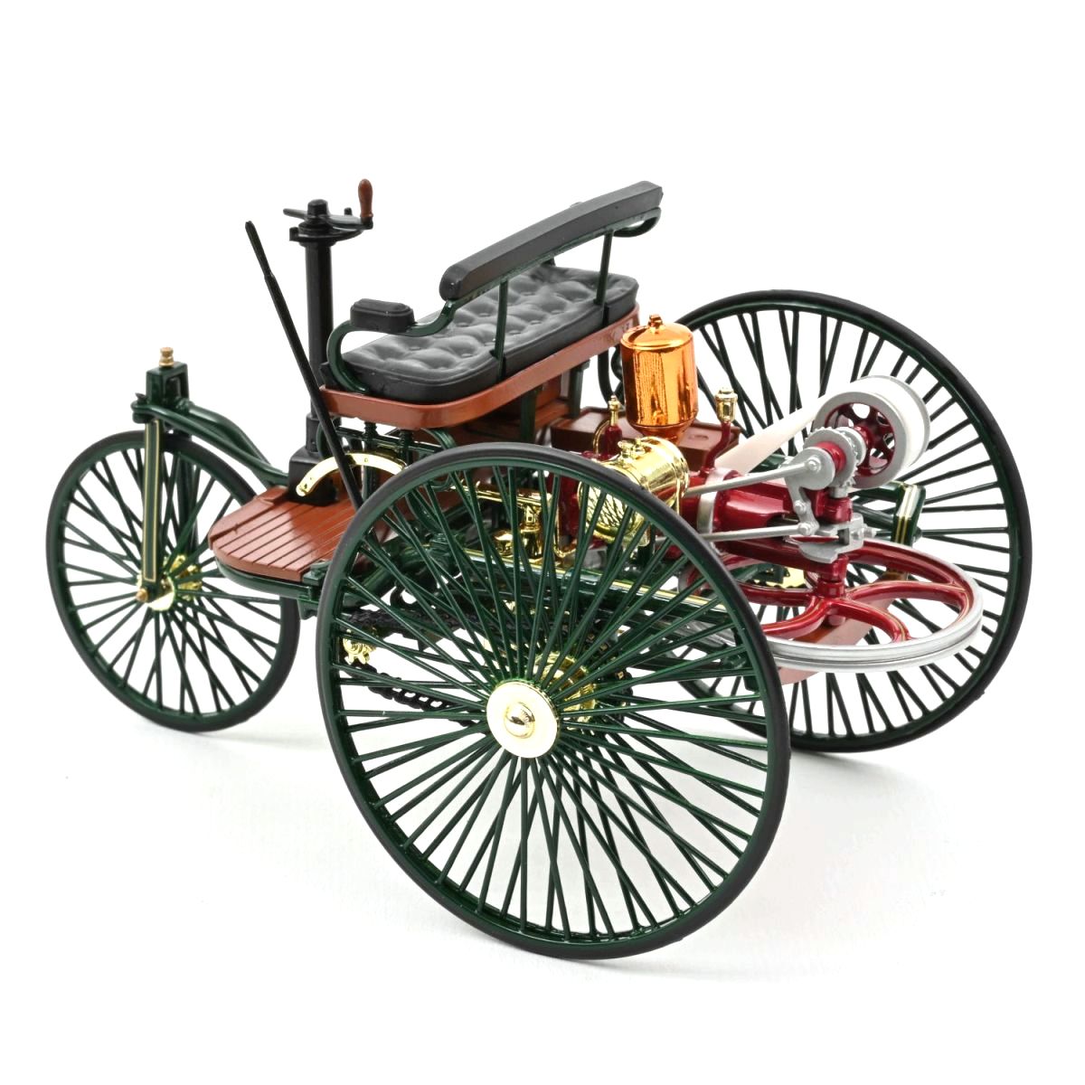Benz Patent-Motorwagen 1886 green 1:18 Norev