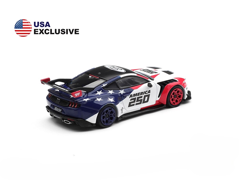 Ford Mustang GTD *America 250* USA Exclusive 2026 *Blister Packaging* 1:64 Mini GT