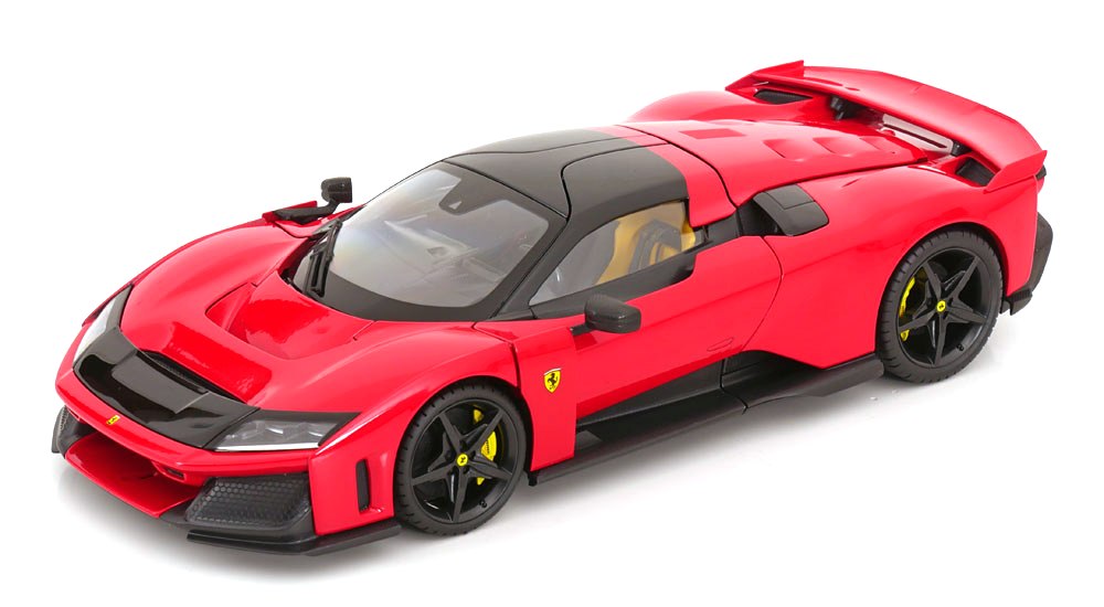 Ferrari F80 2024 Signature Series red/black wheels 1:18 Bburago