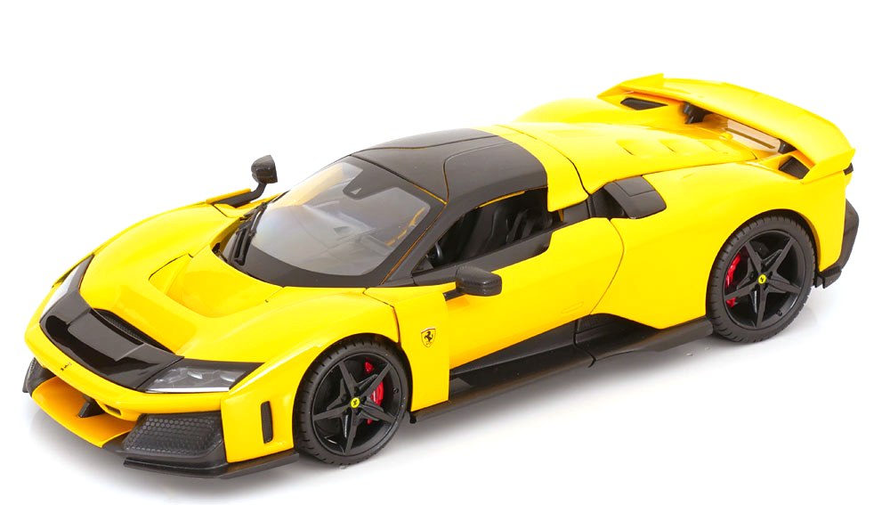 Ferrari F80 2024 yellow 1:18 Bburago