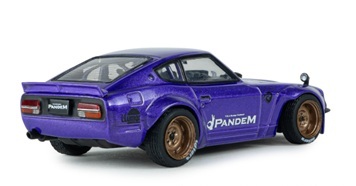 Datsun 240Z Pandem 1973 purple metallic 1:43 Solido